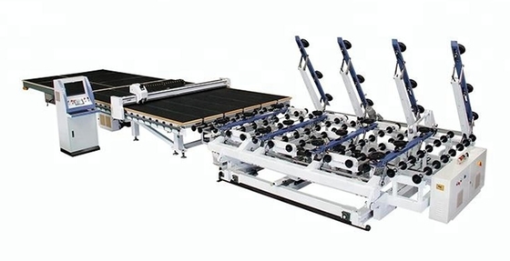 China Benutzte Handelsglasschneiden-Maschine, automatische Glasschneiden-Tabellen-Maschine fournisseur