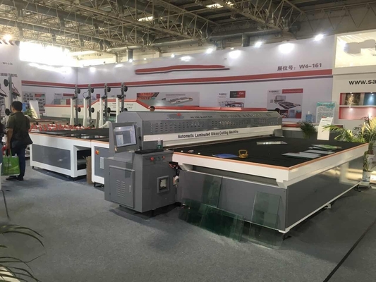 China CNC der hohen Geschwindigkeit lamellierte Glasschneiden-Maschine mit GALIL-Bewegungs-Prüfer fournisseur