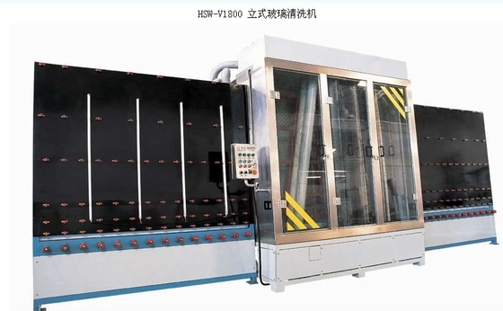 China Automatisierter vertikaler Gläserspüler mit Special bürstet elektrostatisches gemalt fournisseur
